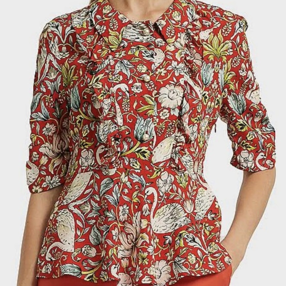 Paul & Joe Swan Blouse NWT